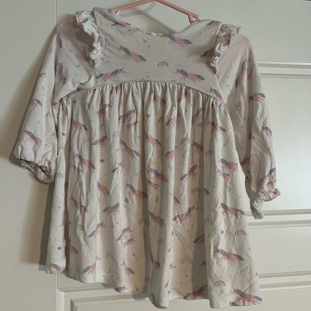 $12 ADD ON Angel Dear dress bamboo 12-18m unicorn SpearmintLOVE baby H&M Zara